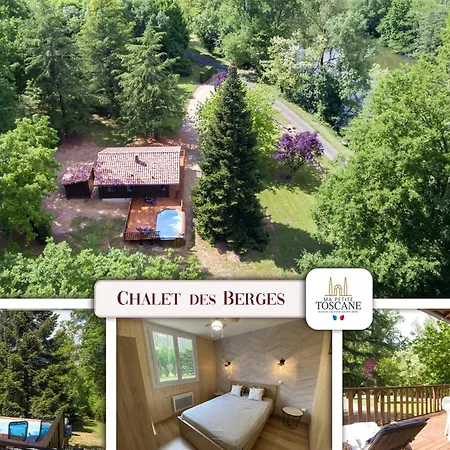 Le Des Berges - Piscine Chauffee & Ponton Prive - En Bordure De La Riviere Aveyron Chalet Saint-Antonin-Noble-Val